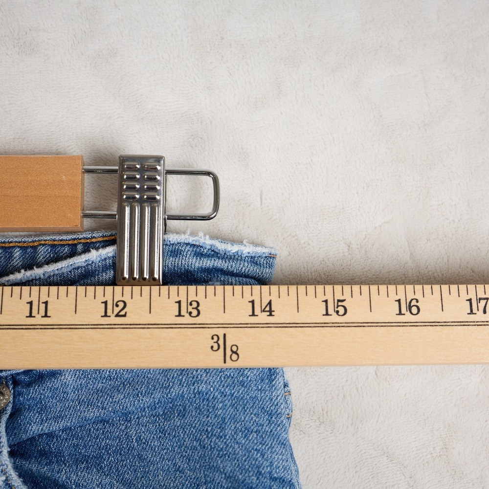 SLVRLAKE Luo Luo Straight Leg Jeans Blue Bird Wash LLOJ701S Size 28 - Picture 4 of 12